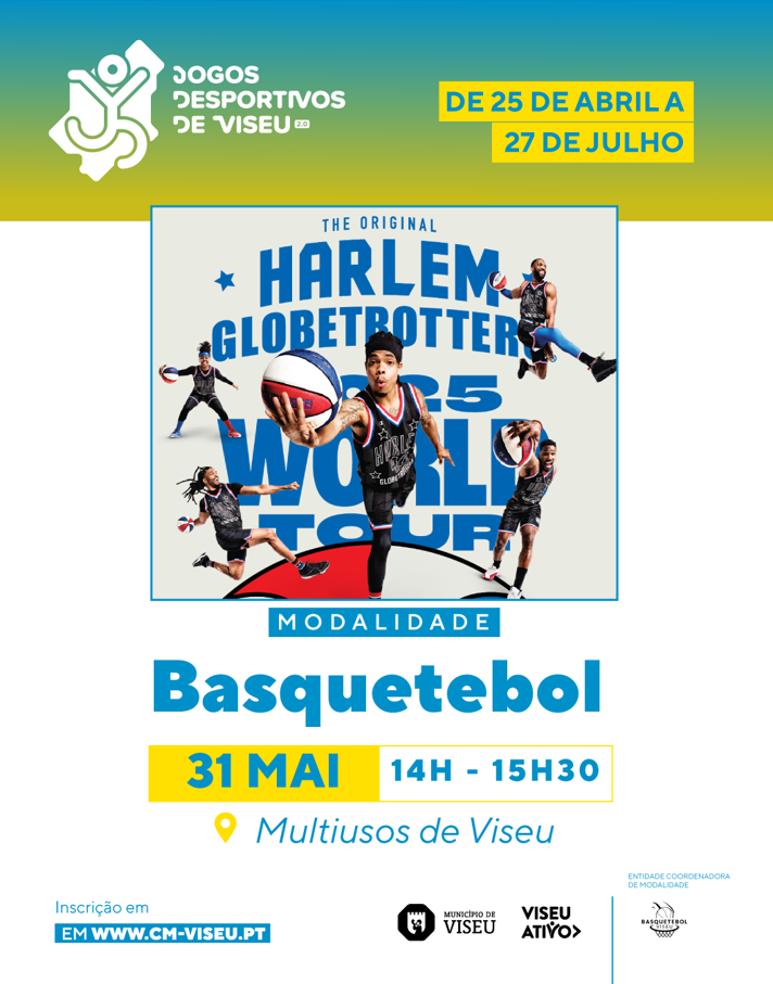 Basquetebol - Experimentar Basquetebol com os Globetrotters - 2025